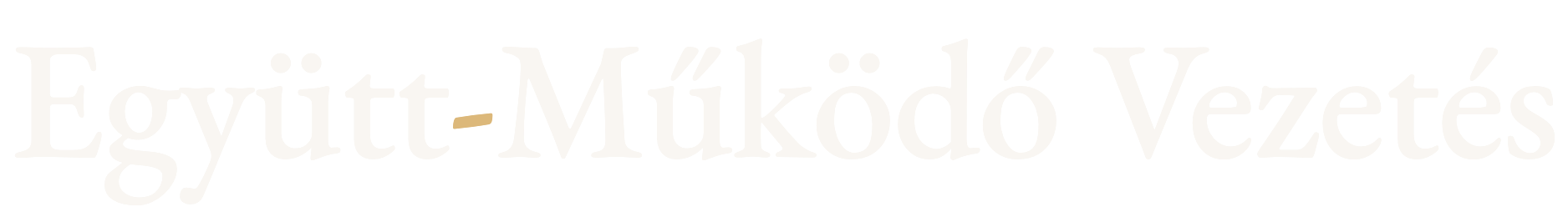 Együtt-Működő Vezetés